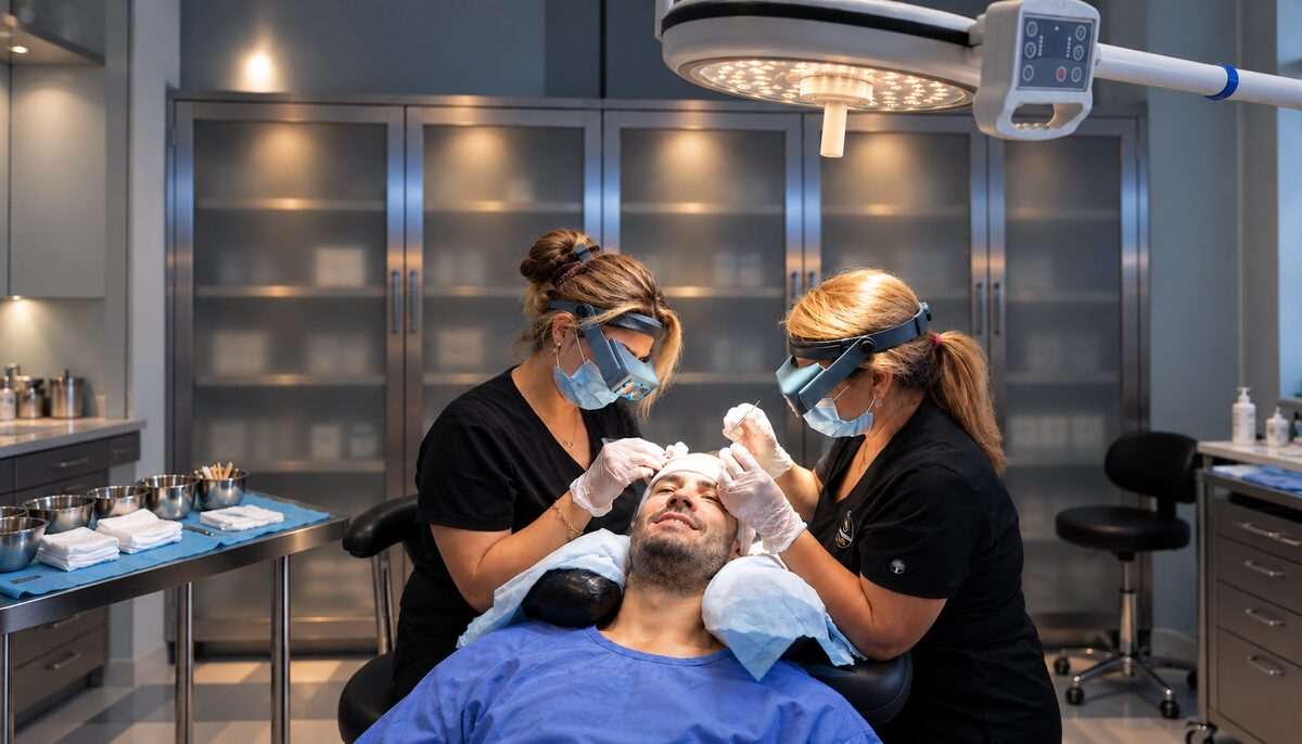 Aftercare advice given after a PRP hair loss session at Nova Medical Chicago